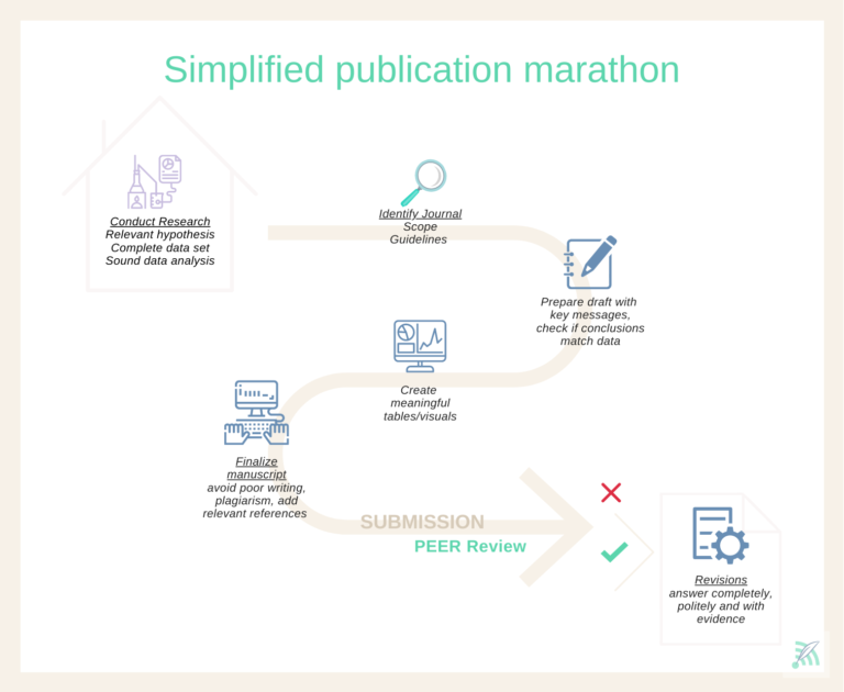 process of writing a publication from research idea to manuscript