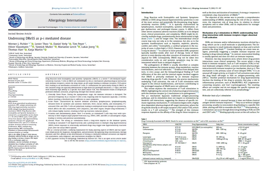 screenshot DRESS publication medtextpert
