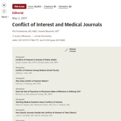 JAMA Special Issue on COI